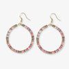 Fonda Multi Mixed Hoop Earrings Coastal Wholesale