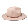 Sarah Half Diamond Beaded Stretch Hat Band Blush Wholesale