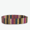 Alex Vertical Stripes Beaded Stretch Bracelets Jewel Tone Wholesale