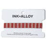 Alex Two-Tone Vertical Stripes Beaded Stretch Bracelet Poppy Wholesale