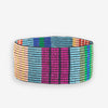 Kenzie Mixed Vertical Colorblock And Stripes Beaded Stretch Bracelet St. Tropez Wholesale