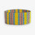 Kenzie Uniform Vertical Colorblock And Stripes Beaded Stretch Bracelet Amalfi Wholesale