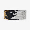 Kenzie Ombre Beaded Stretch Bracelet Black Wholesale