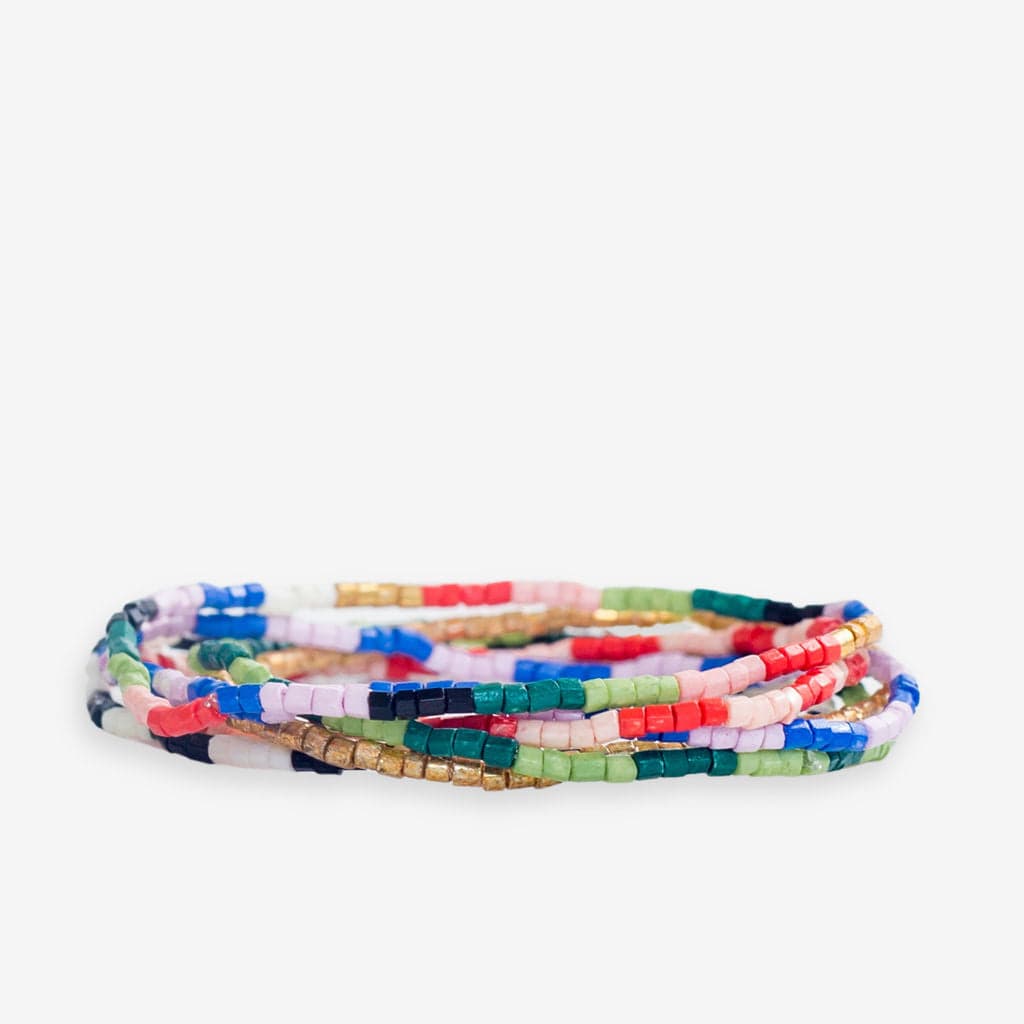 Macy Six Strand Luxe Beaded Bracelet Set Rio Wholesale