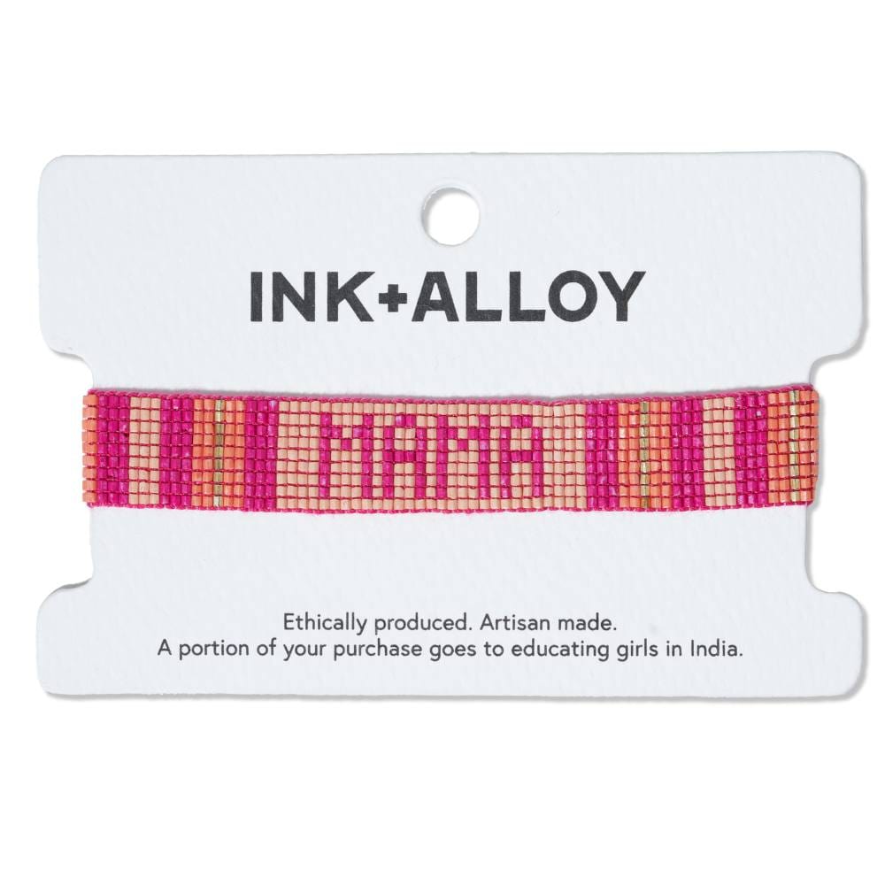 Gabby "Mama" Adjustable Beaded Bracelet Multicolor Wholesale