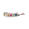 Gabby &quot;Hearts&quot; Adjustable Beaded Bracelet Multicolor Wholesale