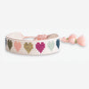 Gabby &quot;Hearts&quot; Adjustable Beaded Bracelet Multicolor Wholesale