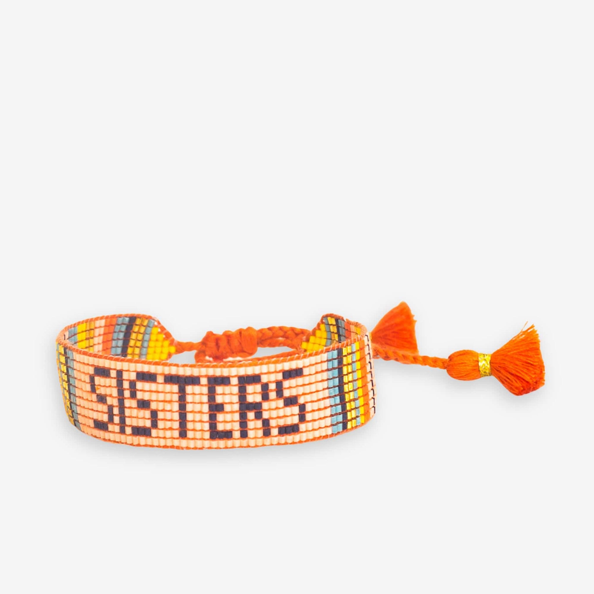 Gabby "Sisters" Adjustable Beaded Bracelet Multicolor Wholesale
