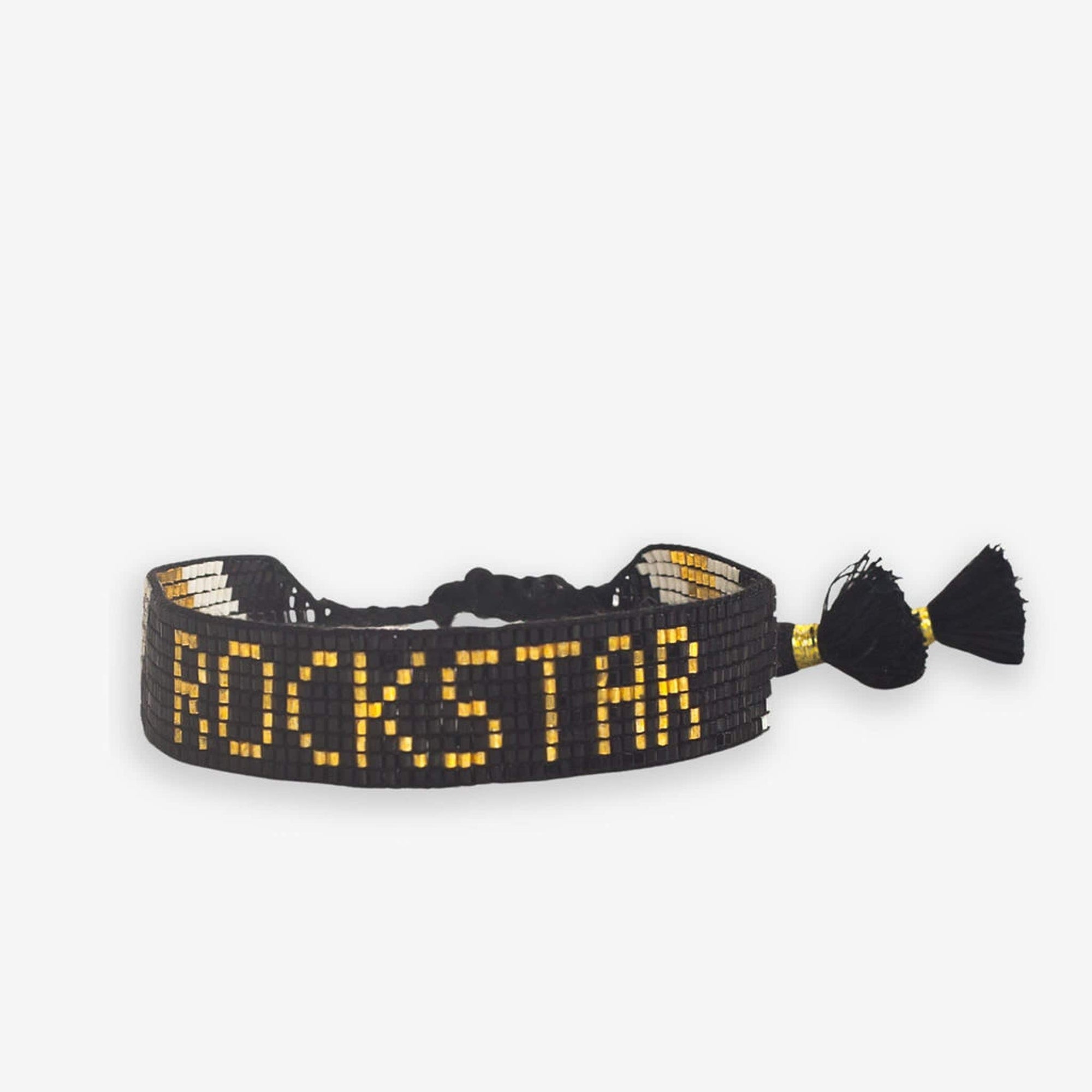 Gabby "Rockstar" Adjustable Beaded Bracelet Multicolor Wholesale