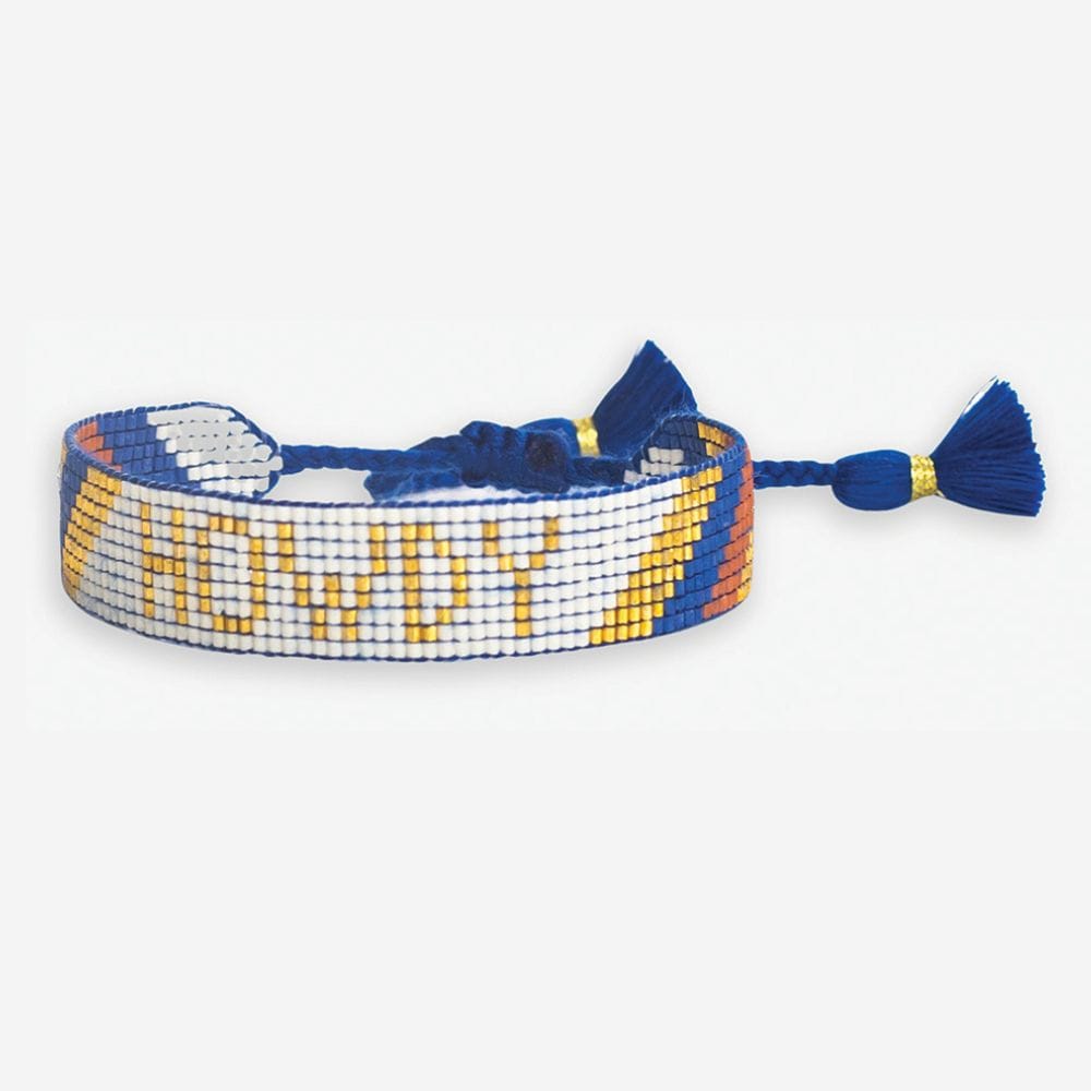 Gabby "Howdy" Adjustable Beaded Bracelet Multicolor Wholesale