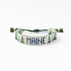 Gabby &quot;Maine&quot; With Trees Adjustable Beaded Bracelet