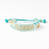 Gabby &quot;Florida&quot; Waves With Sunshine Adjustable Beaded Bracelet