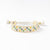 Gabby Mini Floral Adjustable Beaded Bracelet Ivory