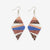 Frida Layered Angles Beaded Earrings Sedona Wholesale