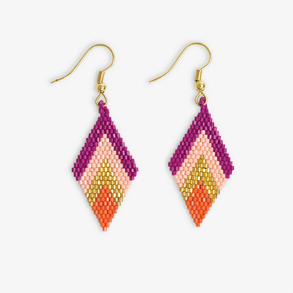 Zelda Layered Diamond Earrings Jaipur Wholesale