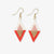 Zelda Flipped Triangle Diamond Earrings Poppy Wholesale