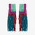 Belle Geo Shapes Beaded Fringe Earrings Mint Multicolor Wholesale