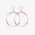 Kelly Color Block Beaded Hoop Earrings Poppy Wholesale