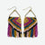 Paige Ascending Diamond Beaded Fringe Earrings Jewel Tone Wholesale