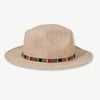 Sarah Color Block Beaded Stretch Hat Band Muted Rainbow Wholesale