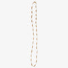 Everly Single Strand 2mm Luxe Bead Necklace Ivory Gold Wholesale