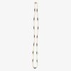 Everly Single Strand 2mm Luxe Bead Necklace Black/White Wholesale