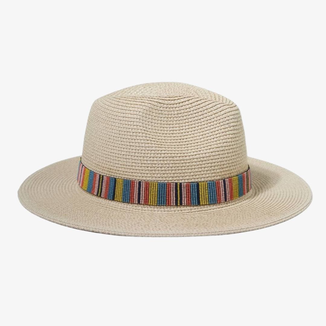 Ryan Mixed Stripes Beaded Hatband Amalfi Wholesale