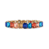 Etta Small Rectangle Stone Stretch Bracelet Sedona Wholesale