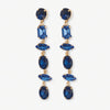 Portia Ombre Dangle Earrings Blue Wholesale