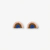 Sophia Rainbow Beaded Post Earrings Blush Wholesale