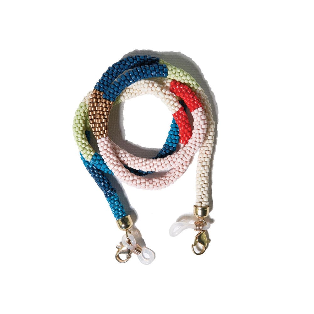 Dylan Color Blocked Beaded Eyeglass Chain Wholesale