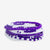 Purple and White Game Day Accessories