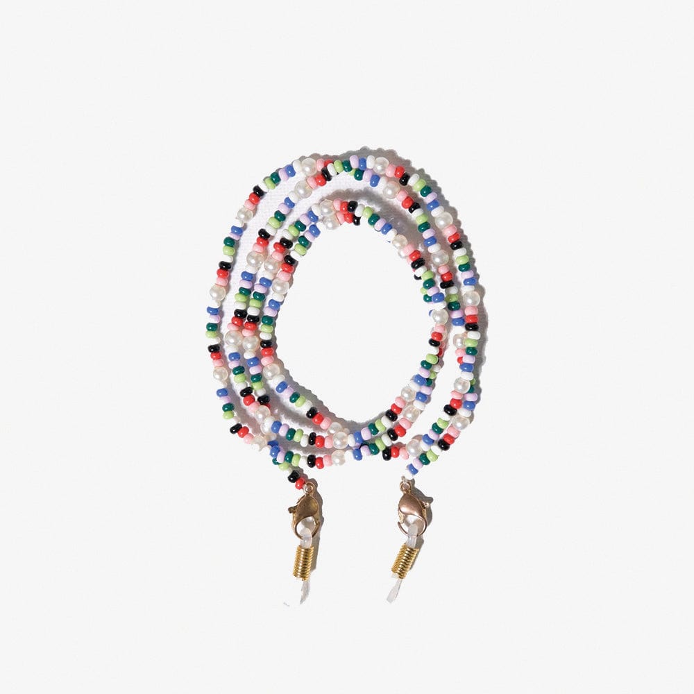 Polly Confetti With Pearls Beaded Eyeglass Chain Rio Wholesale