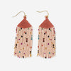 Agnes Confetti Beaded Fringe Earring Desert Wholesale