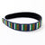 Game Day Striped Beaded Headband Blue, Gold, + Green Wholesale