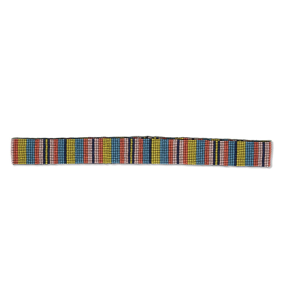Ryan Mixed Stripes Beaded Hatband Amalfi Wholesale