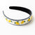 Stevie Lemons Beaded Headband Yellow