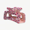 Lola Confetti Beaded Hair Claw Clip Hot Pink Wholesale