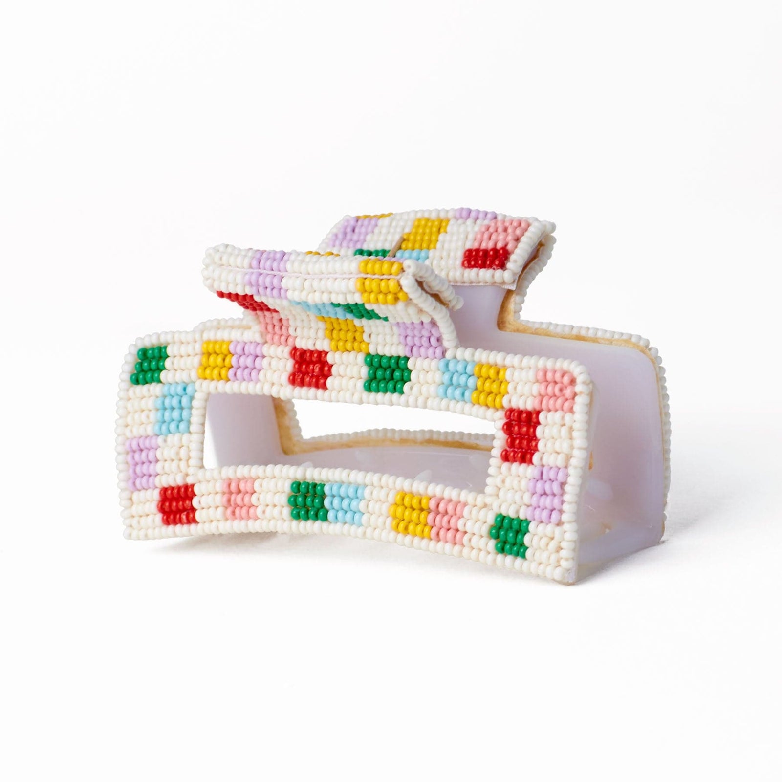 Lola Multi-Color Checked Claw Light-Check Wholesale