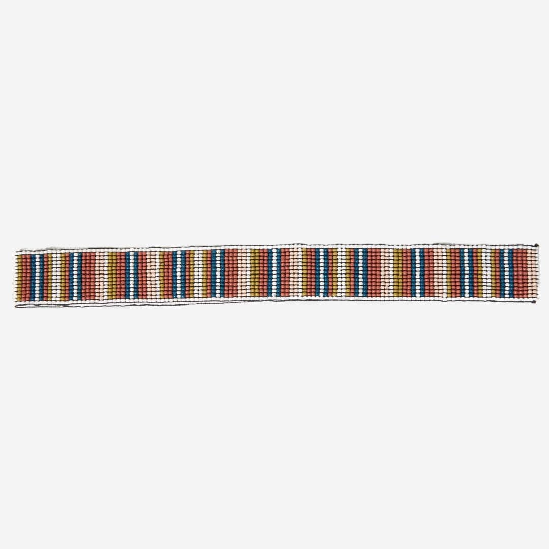 Ryan Color Block Beaded Stretch Hatband Desert Wholesale