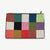 Annabella Checkered Beaded Clutch Multicolor Wholesale