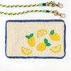 Leila Lemons Seed Bead Clutch With Strap