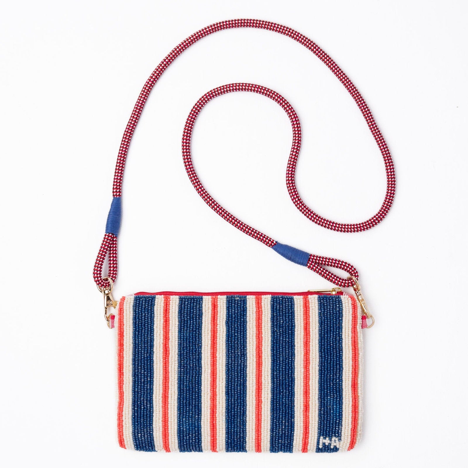 Leila Tomato Tomahto Seed Bead Clutch With Strap Wholesale