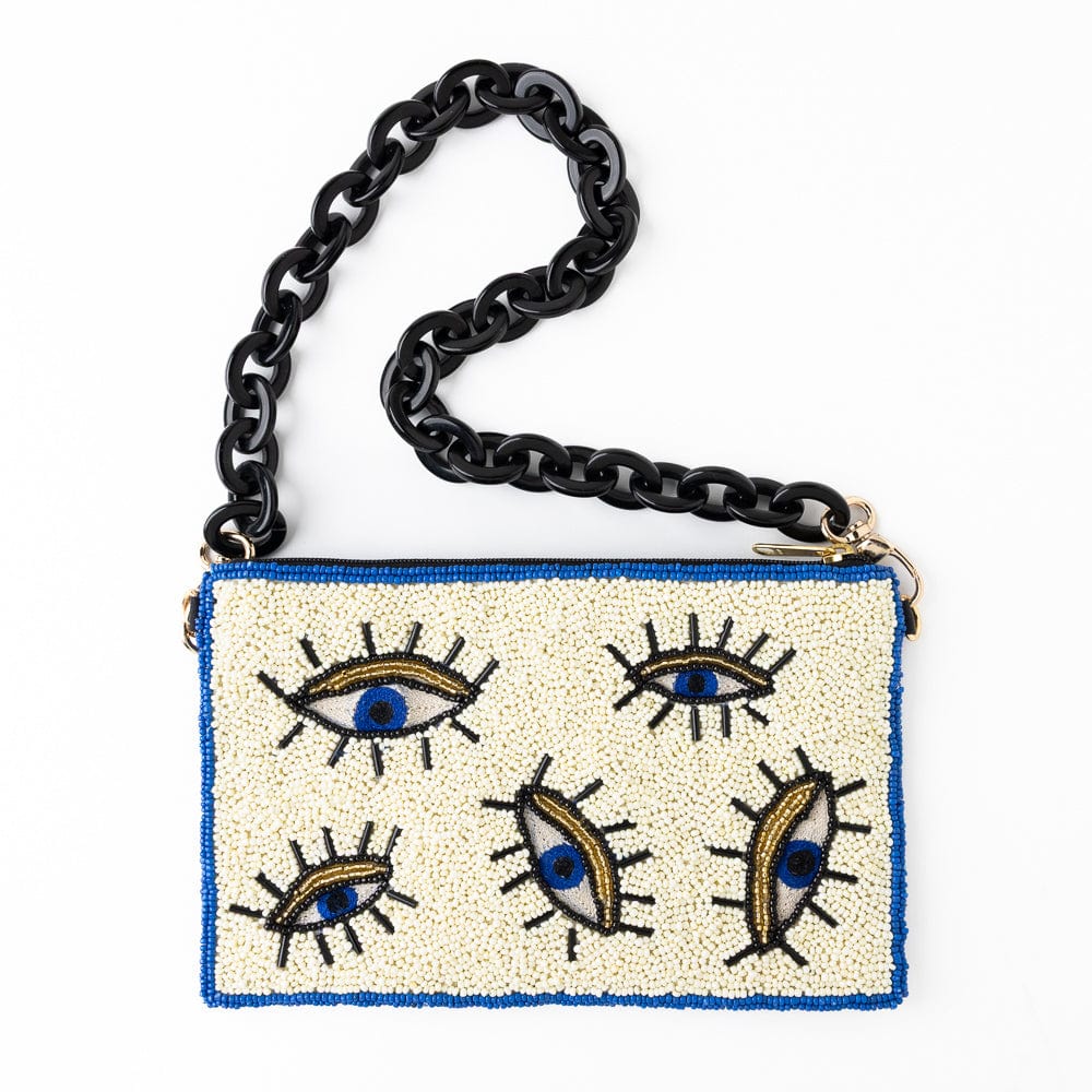 Elenor Evil Eye Beaded Bag Wholesale