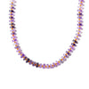 Vivianne Amethyst With Carnelian Necklace 18&quot;