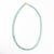 Vivianne Amazonite With Green Onyx Necklace 18"