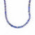 Vivianne Lapis With Garnet Necklace 18"