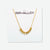 Goldie Chain Necklace with Brass Letters 16" with 1.5" Extension Strength Wholesale