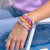 Bracelet Stack Game Day with Gabby Purple + Orange Wholesale