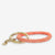 Shannon Two Color Woven Raffia Key Ring Coral/Peach Wholesale
